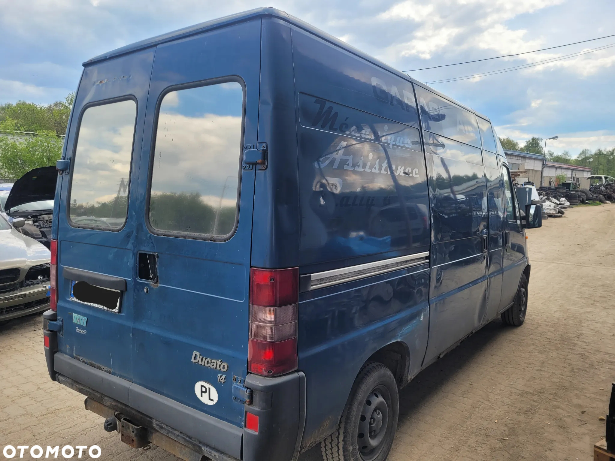 FIAT DUCATO II maska pokrywa silnika klapa bagażnika zderzak lampa reflektor pas przedni stop lampy halogeny - 4