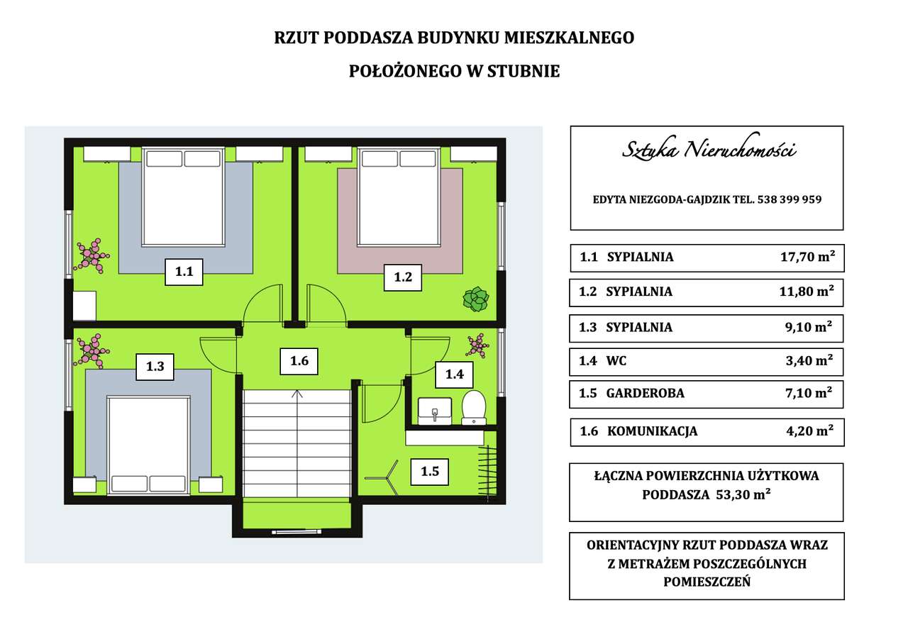 Dom z super działką w STUBNIE – gotowy do zamieszkania 120 m2-19