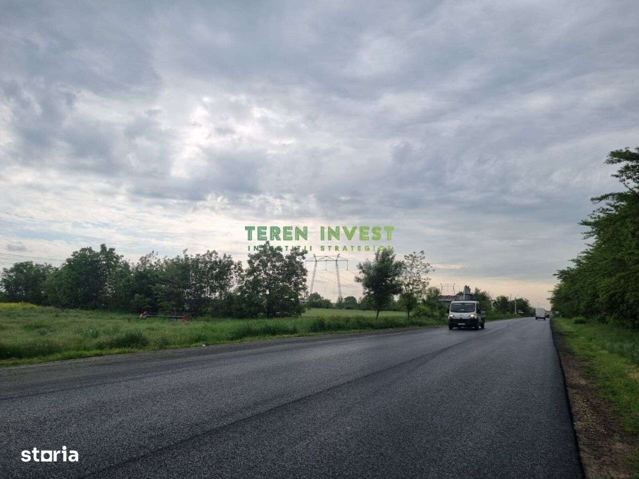 TEREN 5.4 HA PARCELABIL  PUZ APROBAT - DN 4 FRUMUSANI - Imagine principală: 4/4