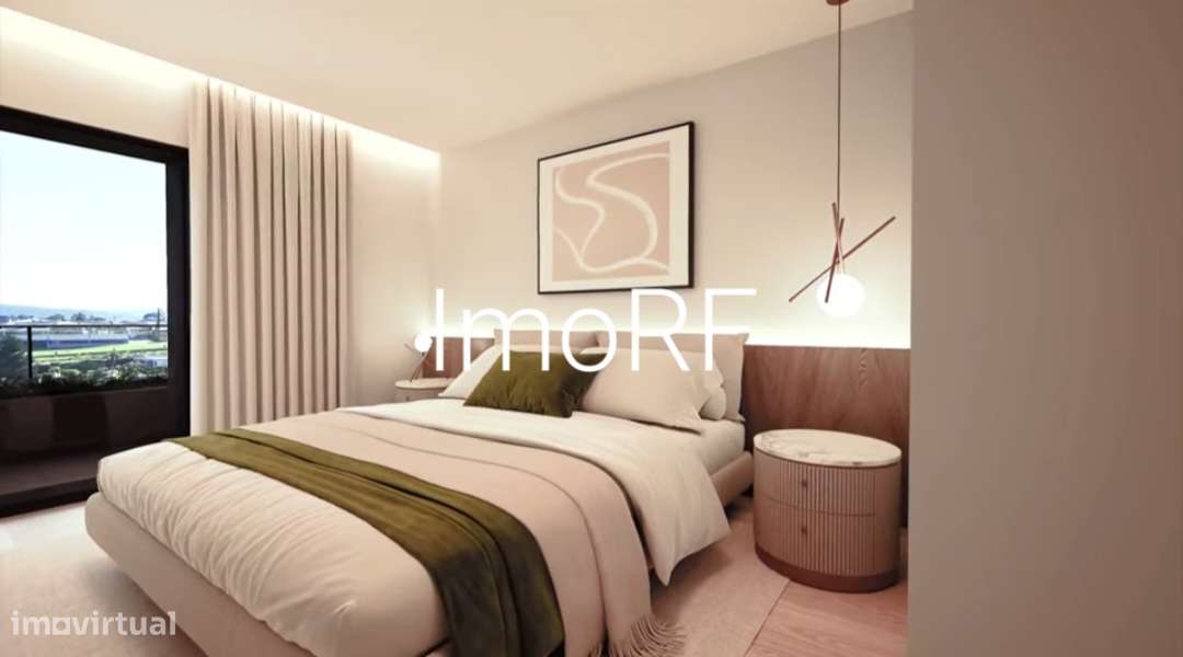 T2 Novo c/ Jardim Privativo (100m²) e Piscina – Edifício Campo do Ouro - Grande imagem: 4/9