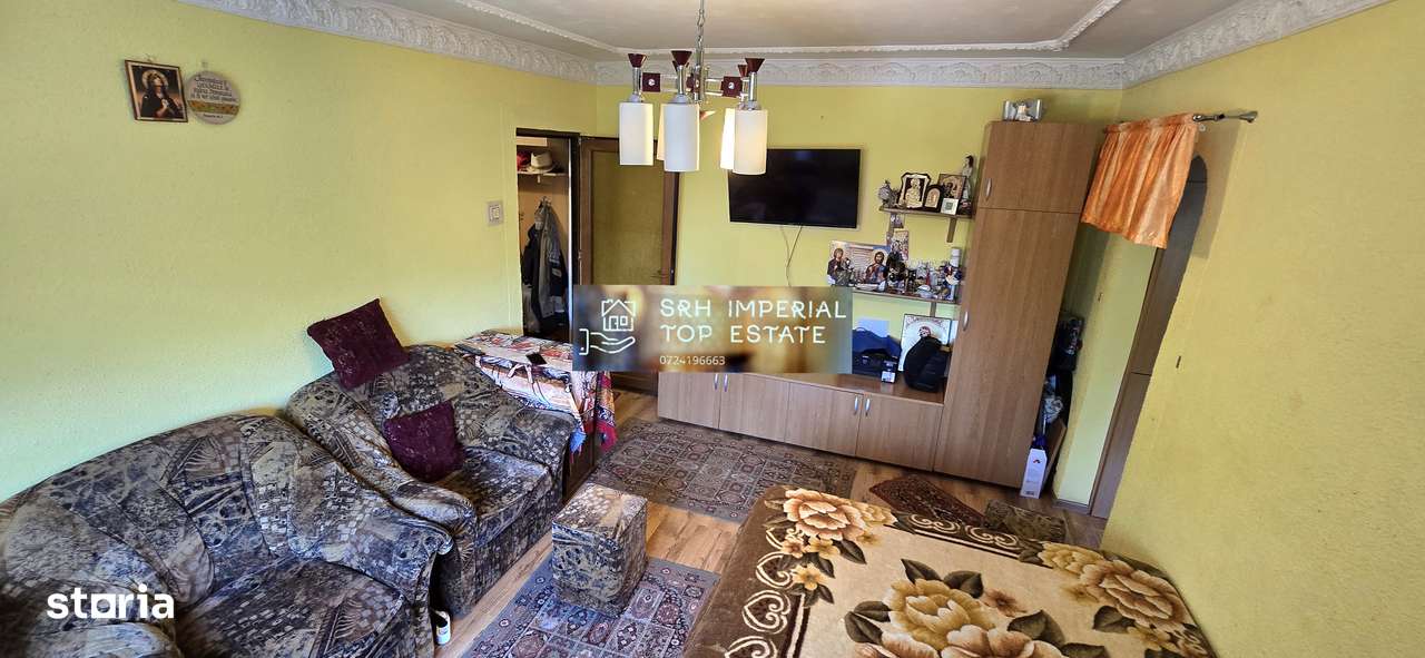 Apartament 2 camere semidecomandat etaj 2 Poarta 6 Liceul Lucian Blaga - Imagine principală: 2/9