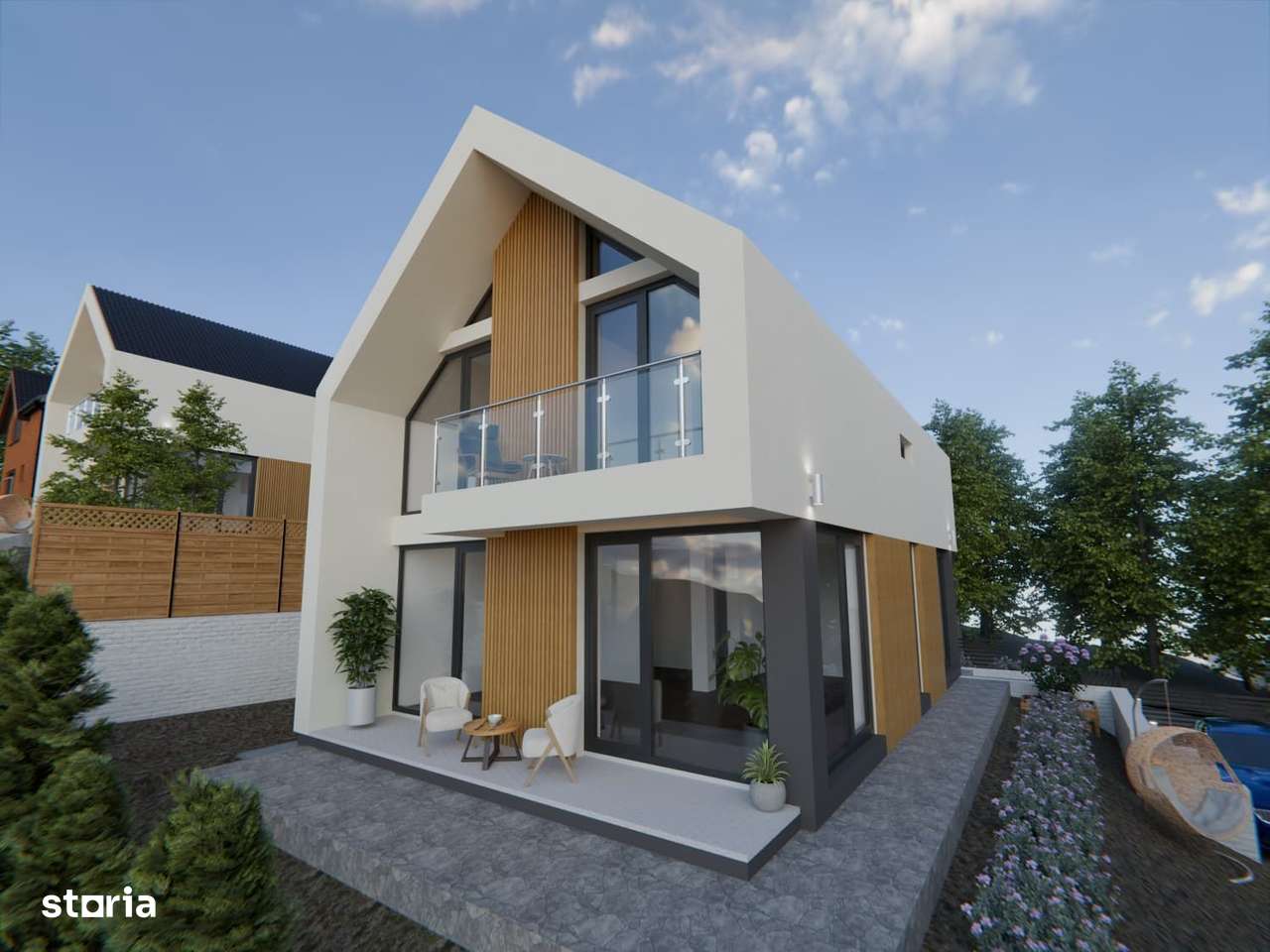 Casa la rosu, constructie 2025, in Sancraiul de Mures, spre vanzare - Imagine principală: 4/15