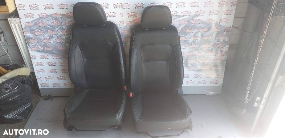 Interior din piele pe negru pentru SUZUKI SX4 S-CROSS cu incalzire. - 1