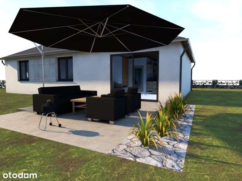 Zbrudzewo Dom wolnostojący 80m2 NA DZIAŁCE 400m2, ul. Agatowa 2 - Pełny obrazek: 5/6