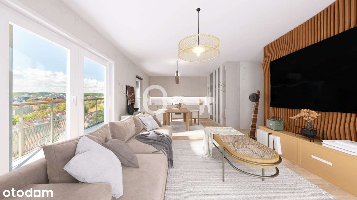 Apartament na najwyższym piętrze niedaleko morza - Pełny obrazek: 2/16