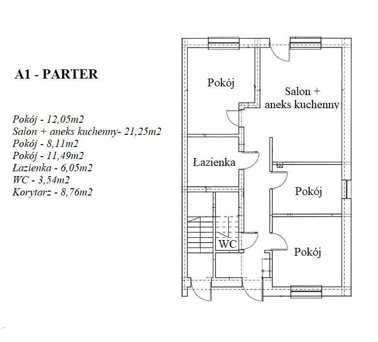 Dom w zabudowie bliźniaczej / Ligota Piękna-6
