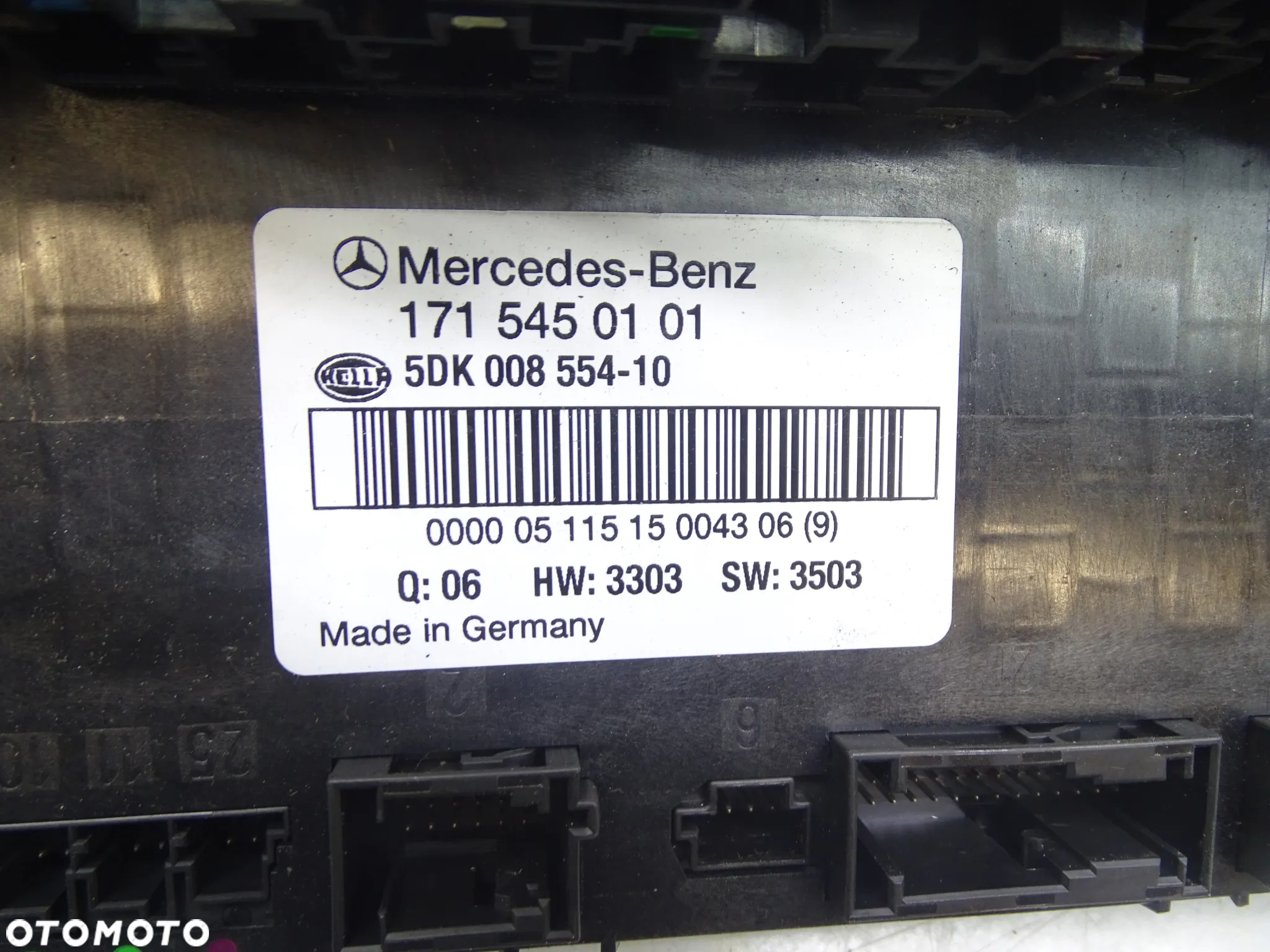 Mercedes SLK W171 R171 Modul SAM 1715450101 - 3