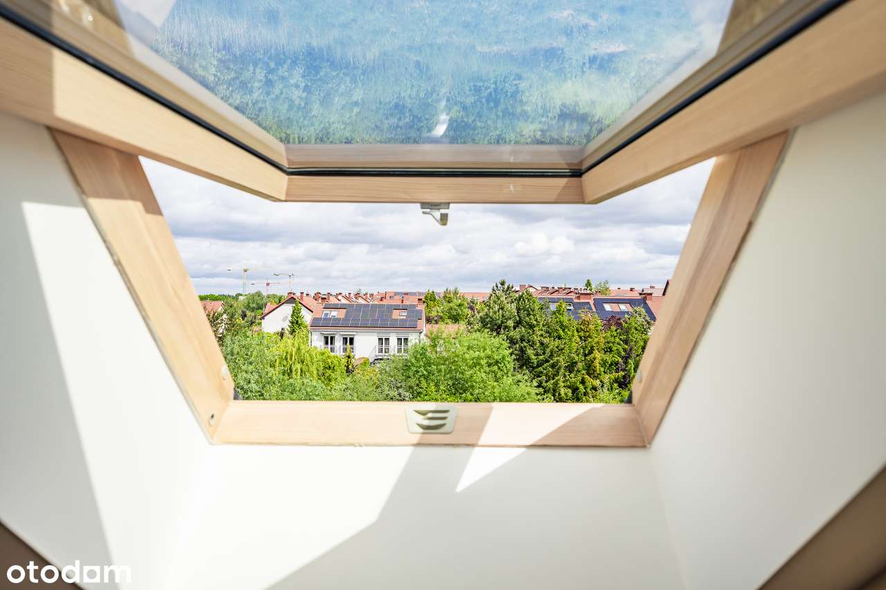 Wykończony apartament - garaż - taras - 2 balkony - strych-14