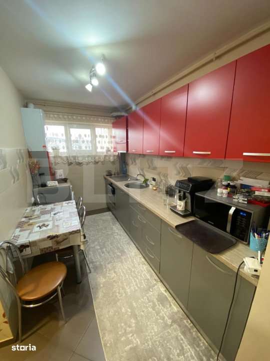 Apartament 3 camere, 51 mp, etaj intermediar, zona Flora, Manastur - Imagine principală: 2/12