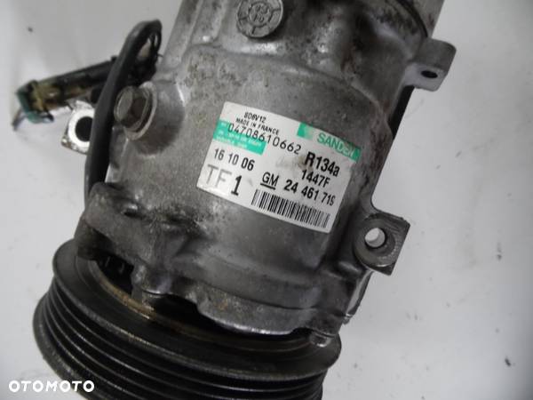 Kompresor Klimatyzacji Opel Tigra B Corsa C 24461719 - 4