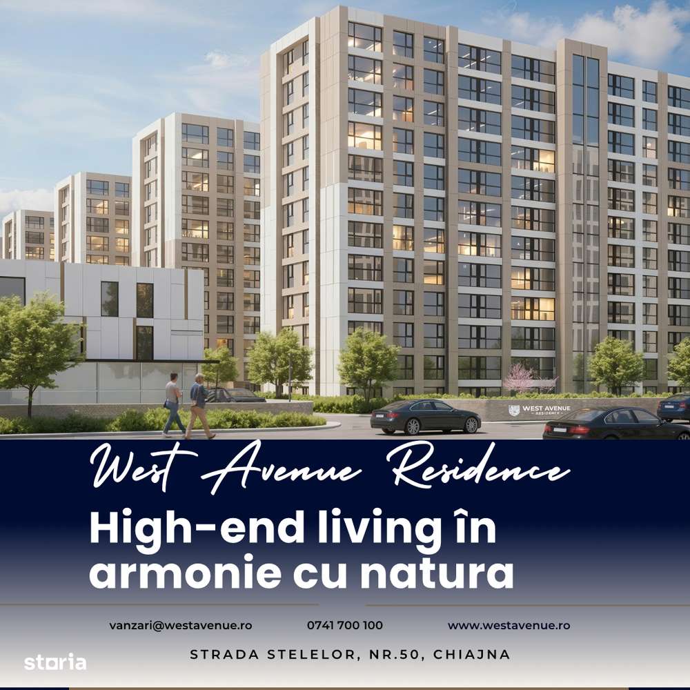 Locuiete aproape de West Gate, ansamblu West Avenue Residence