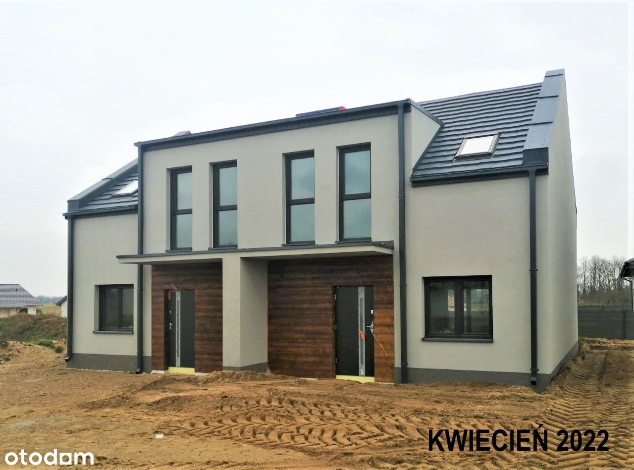Nowe domy jednorodzinne typu bliźniak - dz.438m2