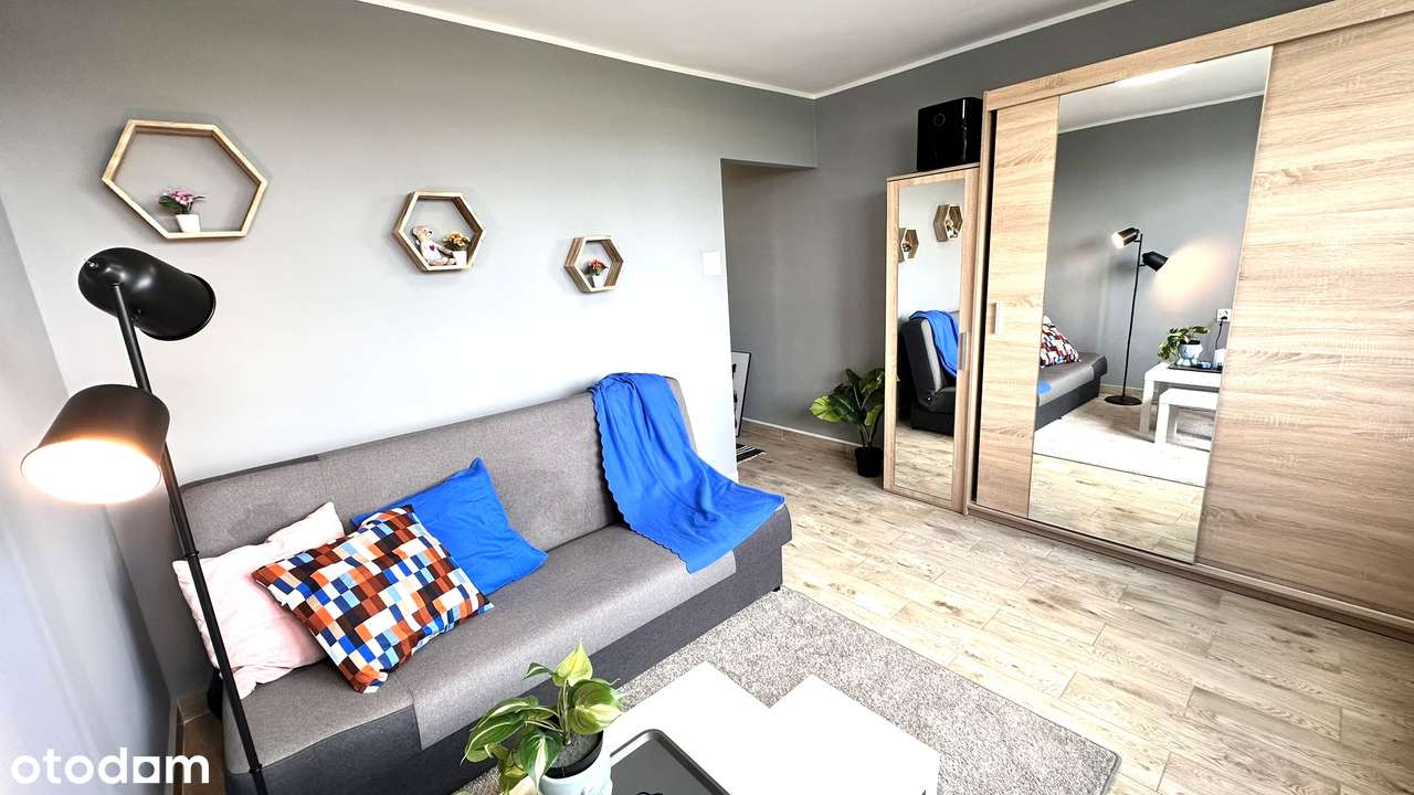 Urocza kawalerka w świetnym miejscu dla singla