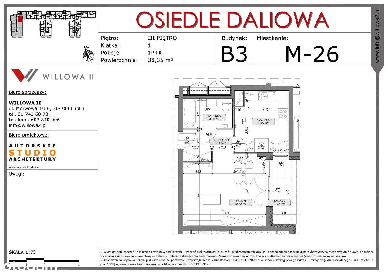 Osiedle Daliowa II - 1P+AK - Pełny obrazek: 2/7