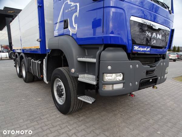 MAN TGS 26.440 / 6X6 / SKRZYNIOWY - 4,55 M + HDS 211 - 10,3 M / PILOT / MANUAL / Z NIEMIEC / - 16