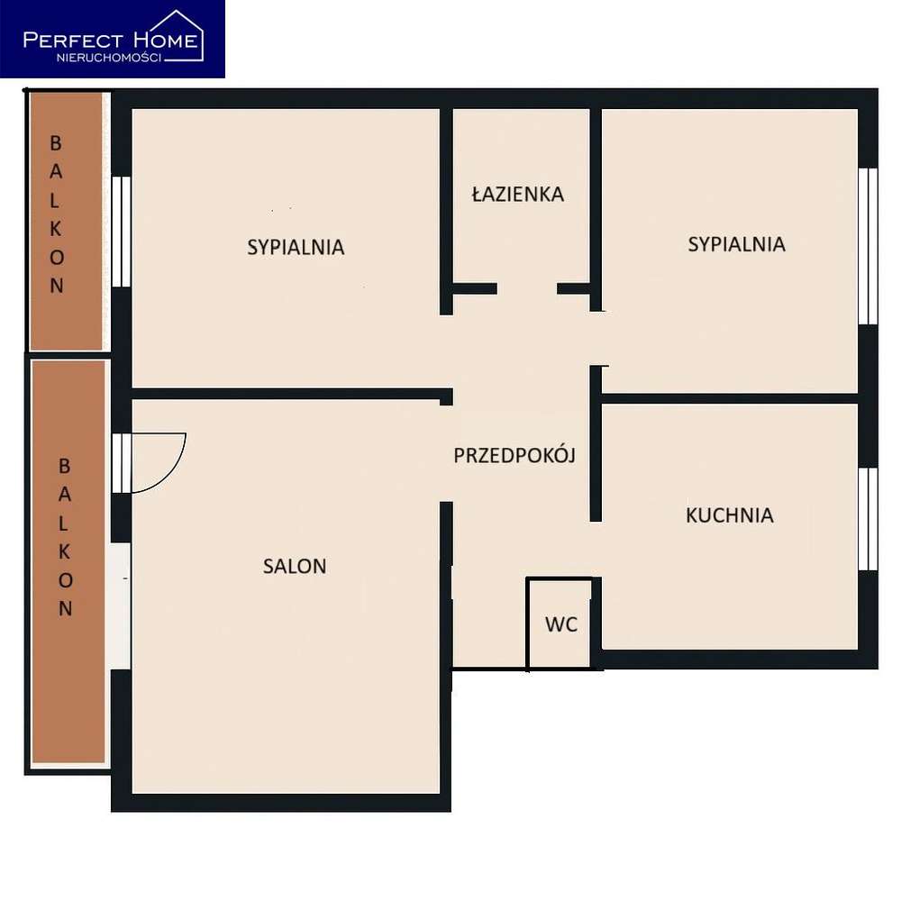 3-pokojowe, jasne mieszkanie z DWOMA balkonami i pięknym widokiem-8