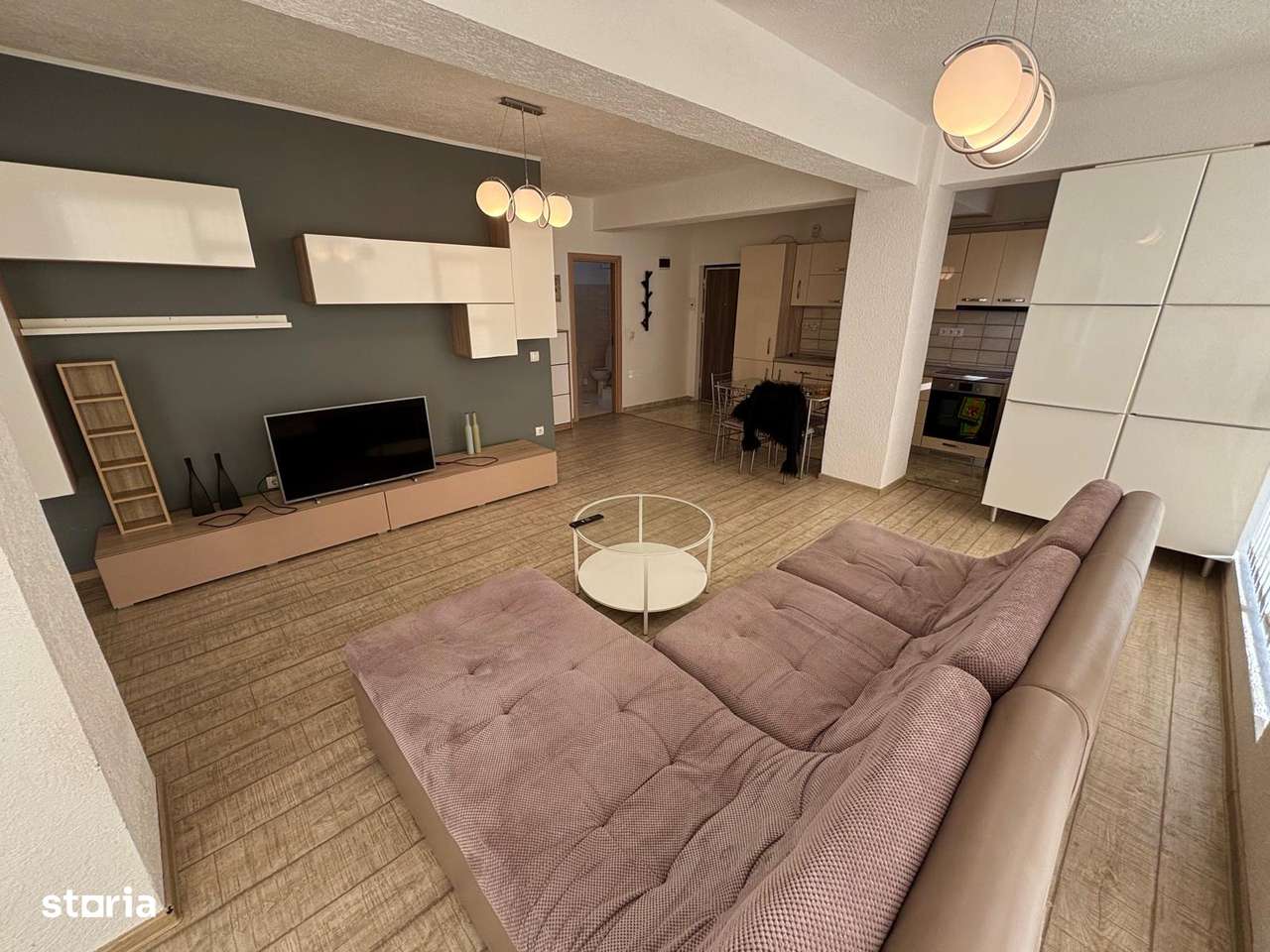 Apartament 2 camere -60mp utili mobilat utilat zona Dedeman-0