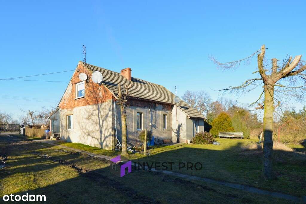 37 arów w Sarnowie - dom z cegły i duże zaplecze - Pełny obrazek: 3/14