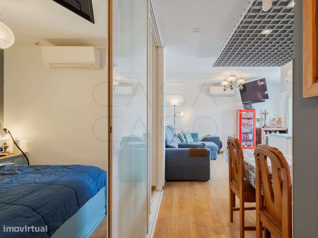 Apartamento T1 na Aranguês com vista única sobre o rio e cidade!-13