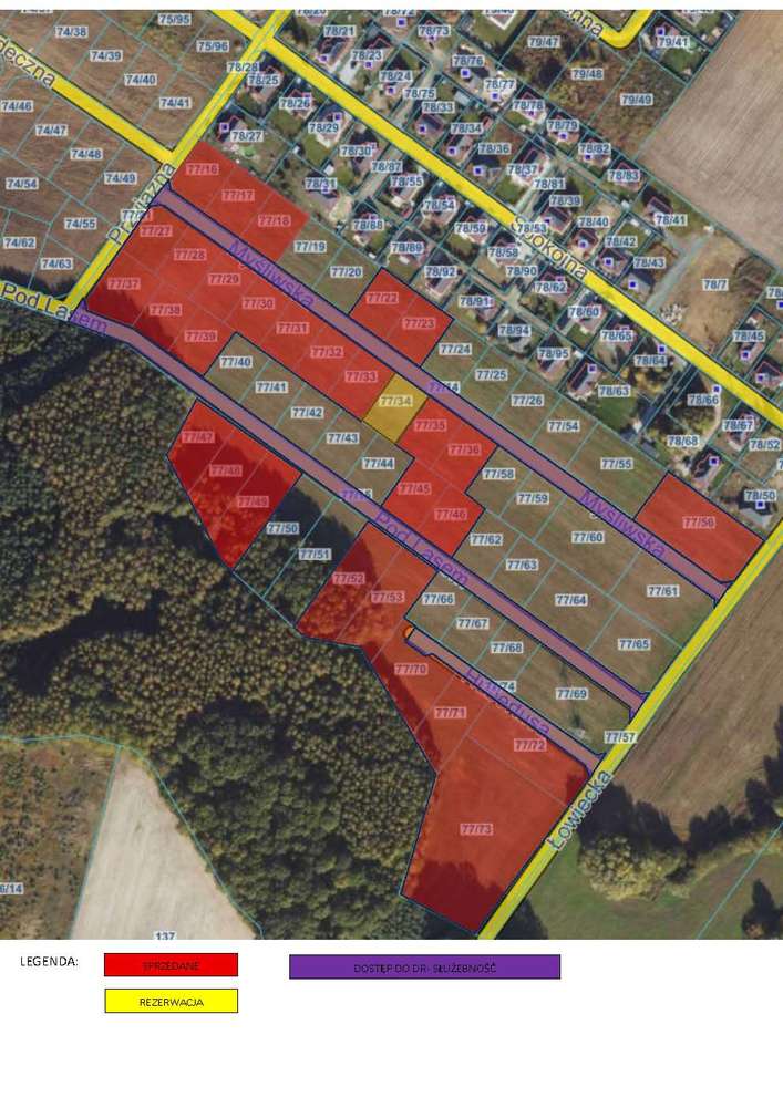 26 działek do wyboru z warunkami zabudowy w Strzelcach Górnych-0