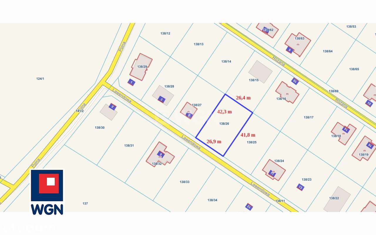 Działka budowlana na prestiżowym osiedlu- ul. Lawendowa Strzelinko - Pełny obrazek: 5/20