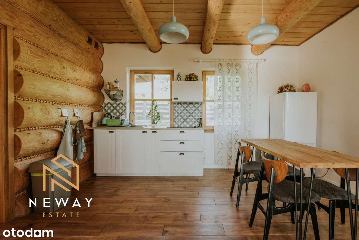 Wyjątkowy dom z bali z przepięknym widokiem! - Pełny obrazek: 5/20