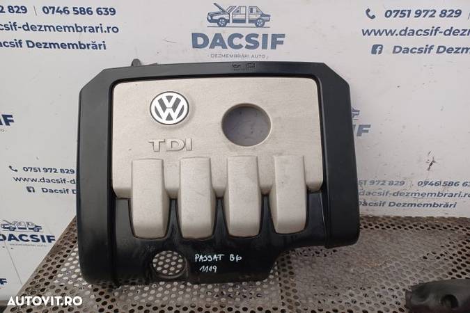 Capac motor Volkswagen VW Passat B6  [din 2005 pana  2010] seria wagon 5-usi 2.0 TDI DSG (140 hp) - 1