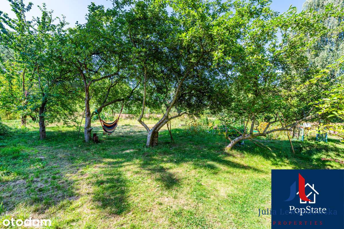 Działka budowlana z domkiem letniskowym-2