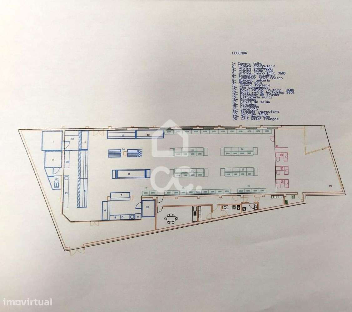 Loja de comércio com a área bruta de 551 m2; atualmente arrendada, fu - Grande imagem: 2/10