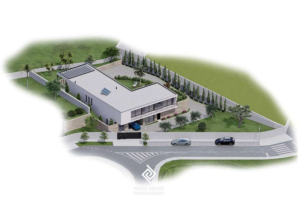 Luxuosa moradia T4 em Urgezes - Guimarães - Grande imagem: 4/16