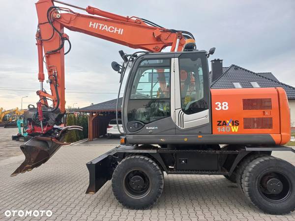 Hitachi ZX140 /  ROTOTILT ze szczypcami / - 14