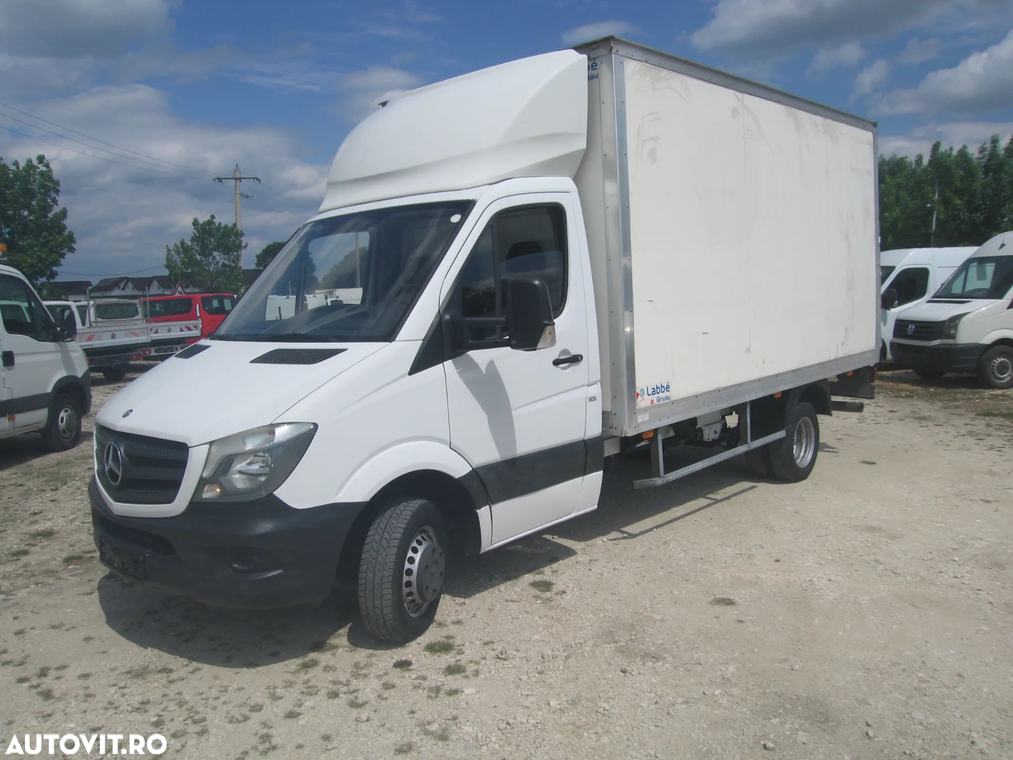 Mercedes-Benz SPRINTER 513 CDI , KOFER cu LIFT PALFINGER - 1