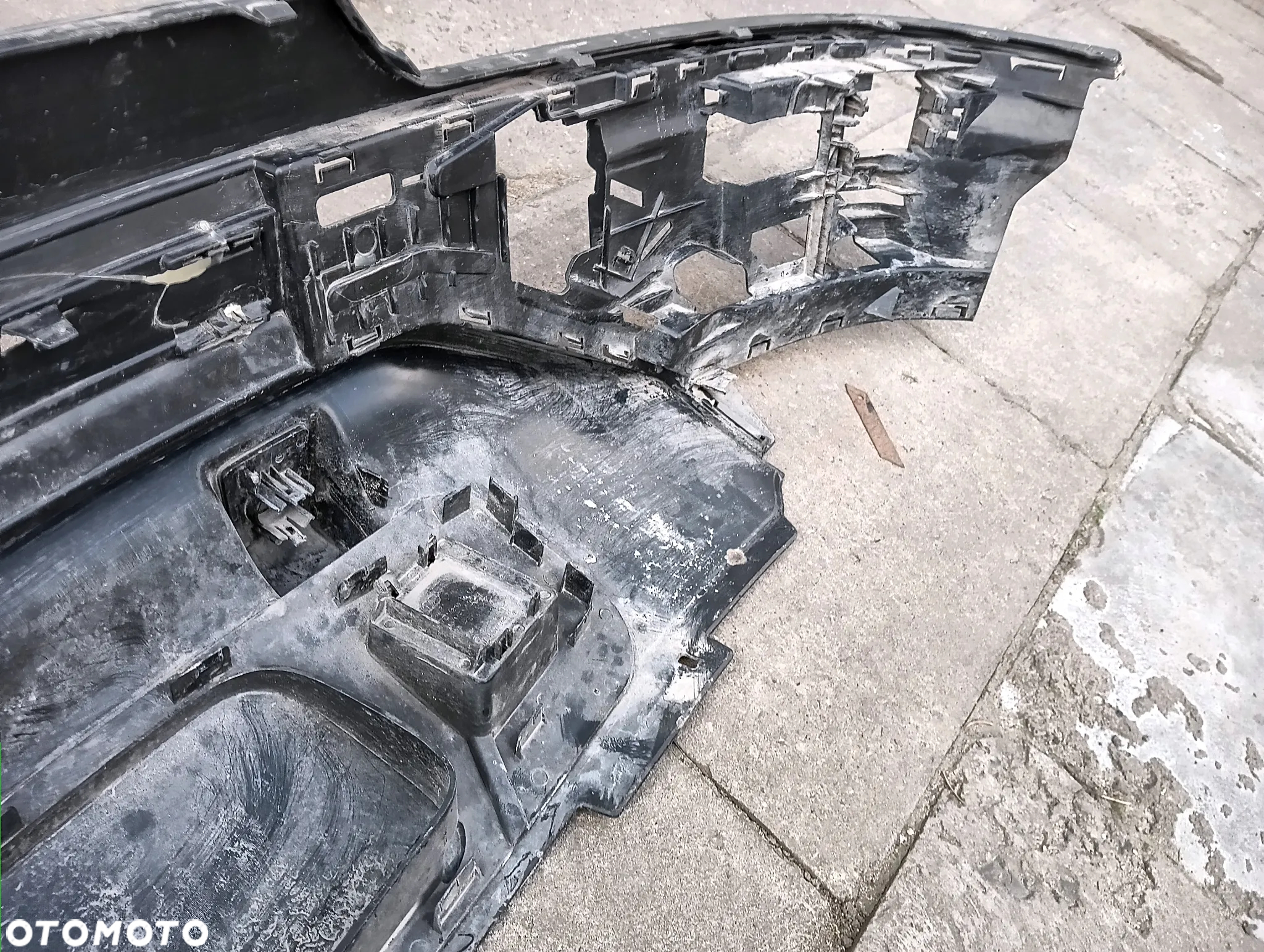 audi q5 nakladka spojler dyfuzor tyl tylni tylny zderzaka 80r807521b - 9