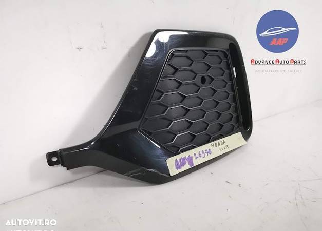 Grila Proiector Dreapta Bara Spate originala cu senzor Honda Civic 10 2015 2016 2017 2018 2019 2020 - 2