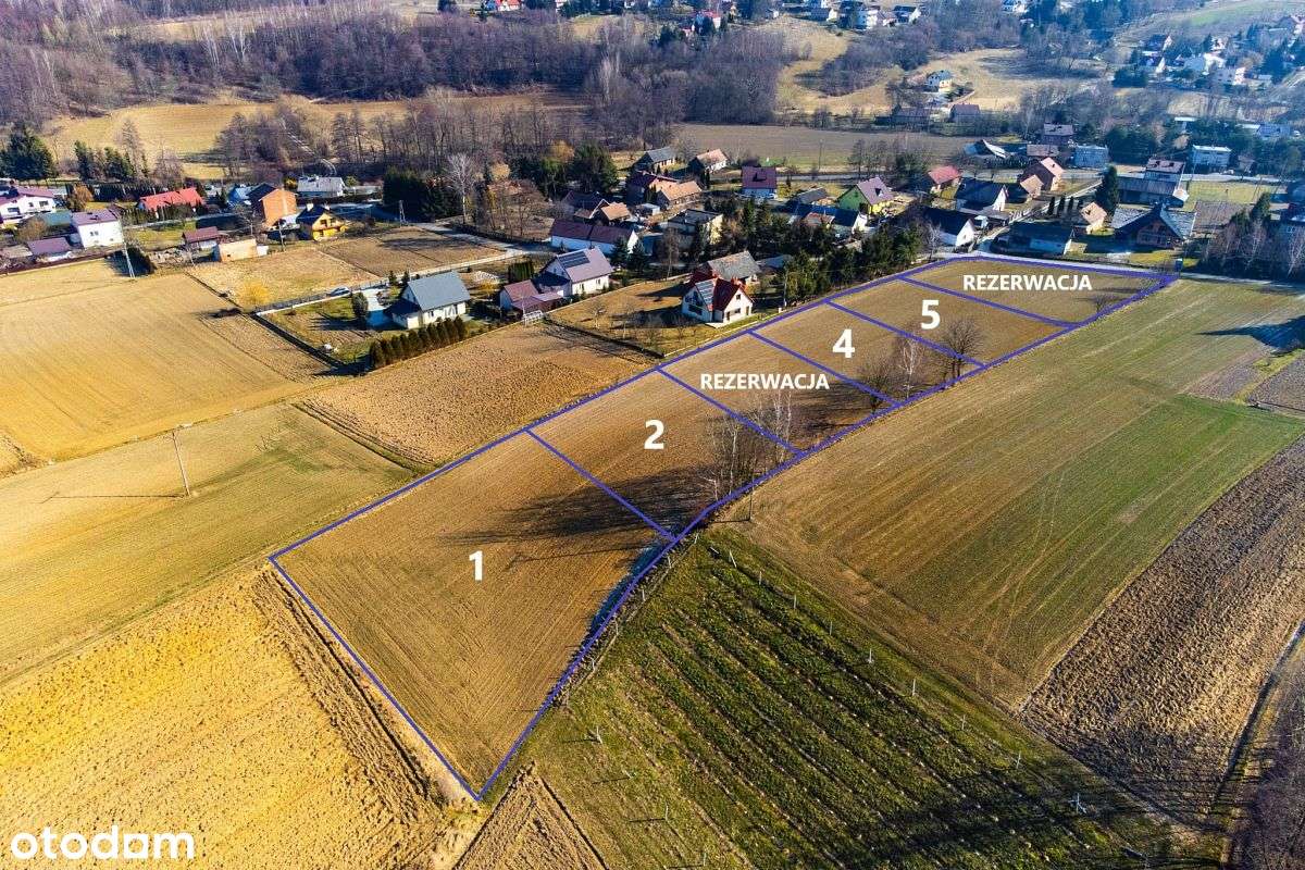 Działki budowlane - Łękawica koło Tarnowa - Pełny obrazek: 5/15