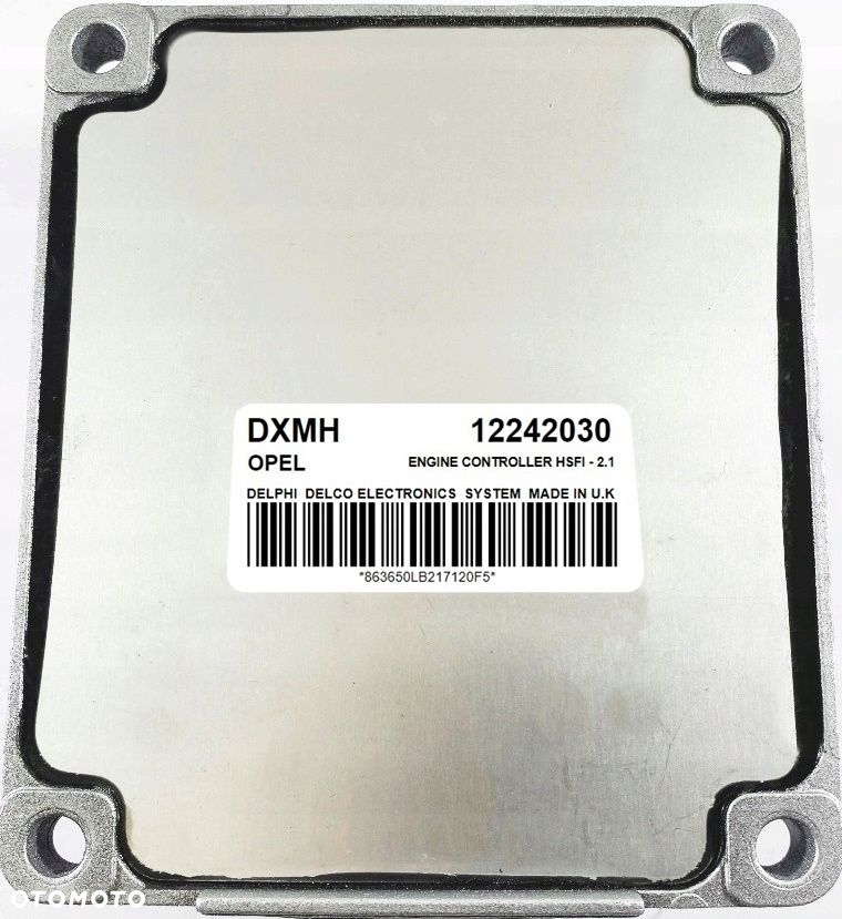 KOMPLET ECU OPEL ASTRA HSFI2.1 12242030 DXMH - 2