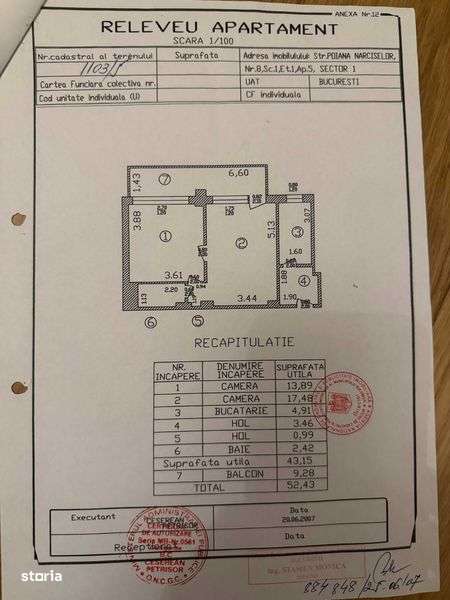 Apartament de vanzare langa Conservator, intrarea in parcul Cismigiu