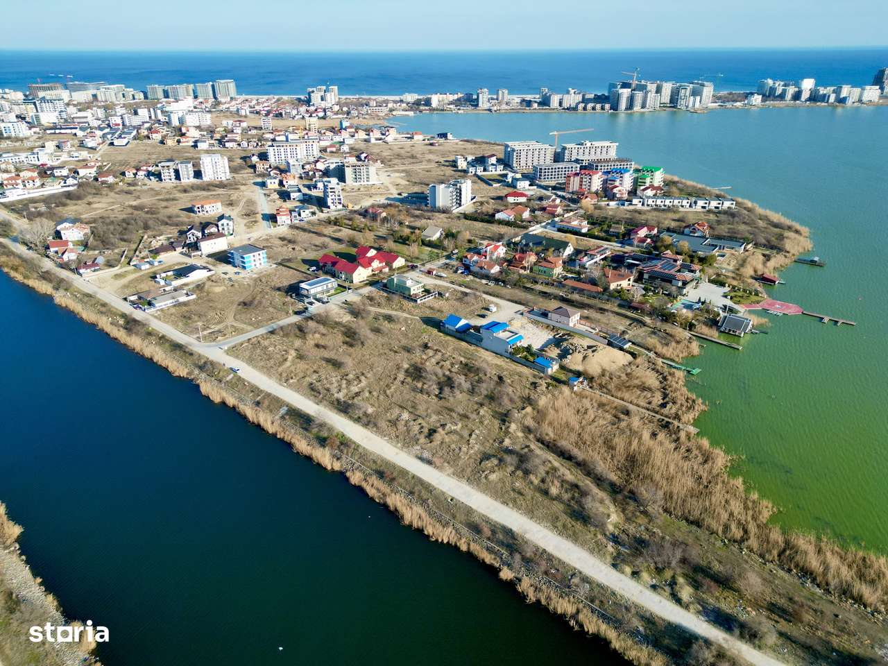 Teren de vanzare in Mamaia Sat primul rand la lacul Siutghiol - Imagine principală: 4/4