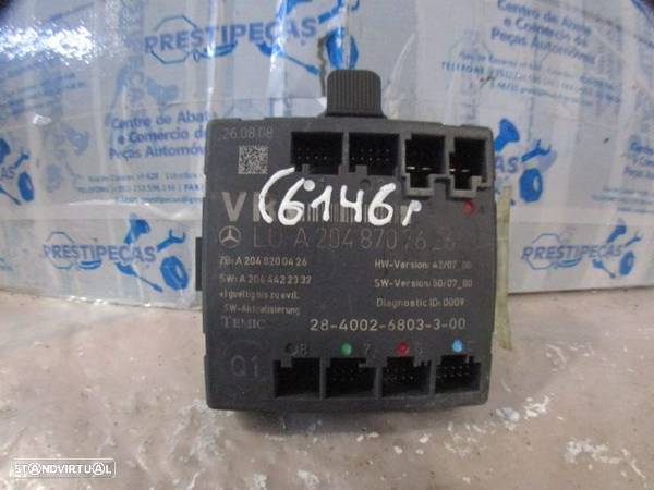 Modulo A2048707626 A2048200426 A2044422332 MERCEDES W204 2008 C220 Cdi 170Cv 5P PRETO Módulo Controlo Da Porta FRT DRT - 1