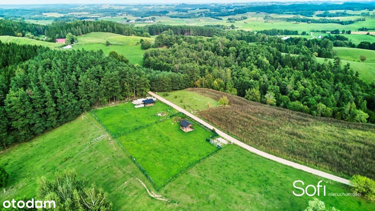 Suwalski Park Krajobrazowy! Piękna PODWÓJNA  działka z Pozw. na Bud.!-6