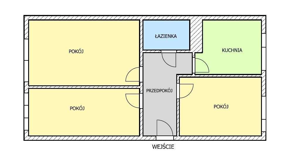 Wyremontowane 3-pokojowe mieszkanie w Zgorzelcu-12