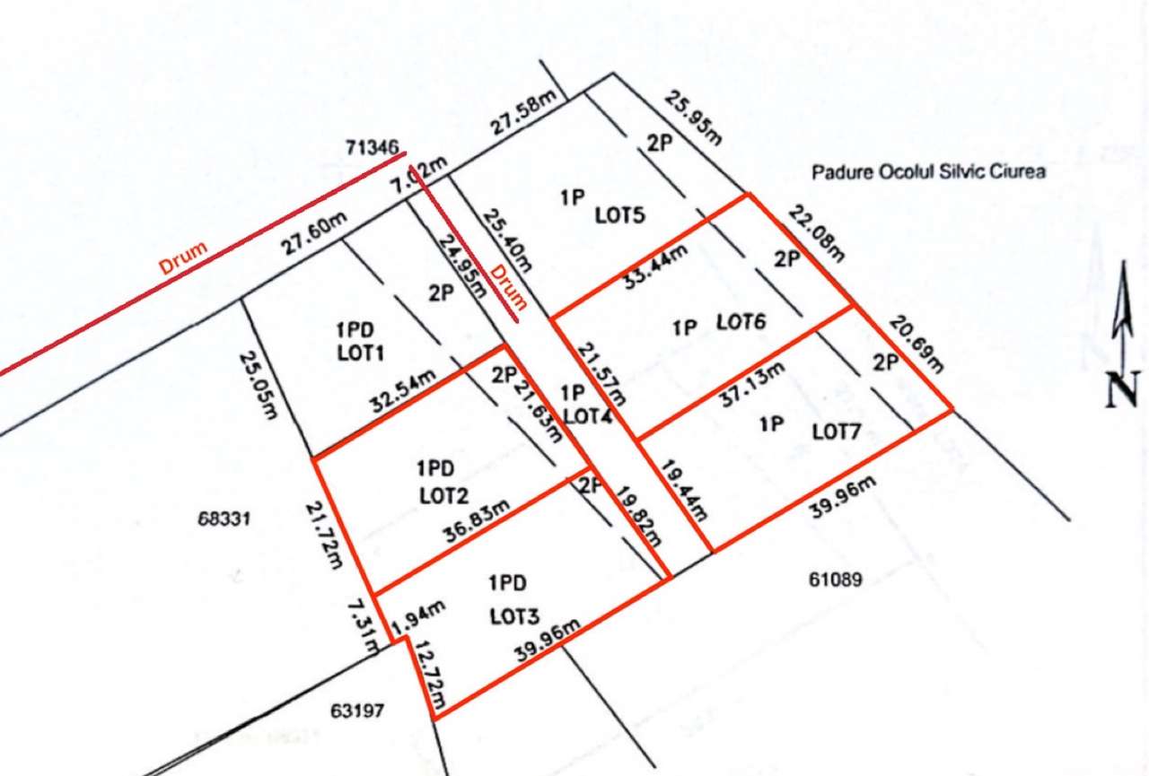 Teren intravilan de la 750mp la 3000mp, Barnova, str. Sf. Ap. Petru - Imagine principală: 3/7