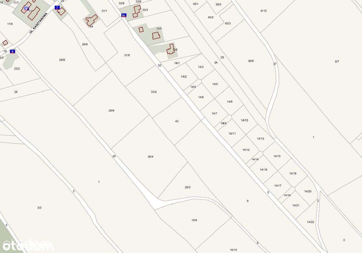 PROMOCJA JESIENNA. Sprzedam działkę Nowa Ruda Słupiec ul. Kasztanowa - Pełny obrazek: 4/7