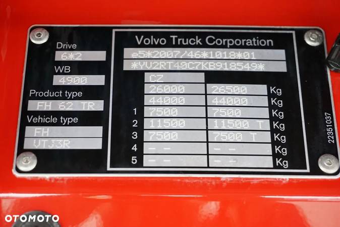 Volvo FH / 500 / ACC / EURO 6 / ZESTAW PRZESTRZENNY 120 M3 - 11