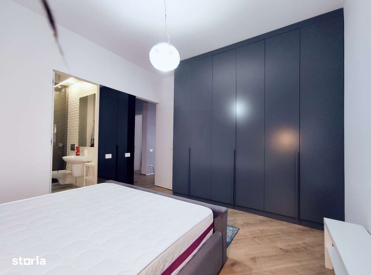 4City North| 3 camere mobilat utilat cu parcare inclusa si boxa|Pipera-6