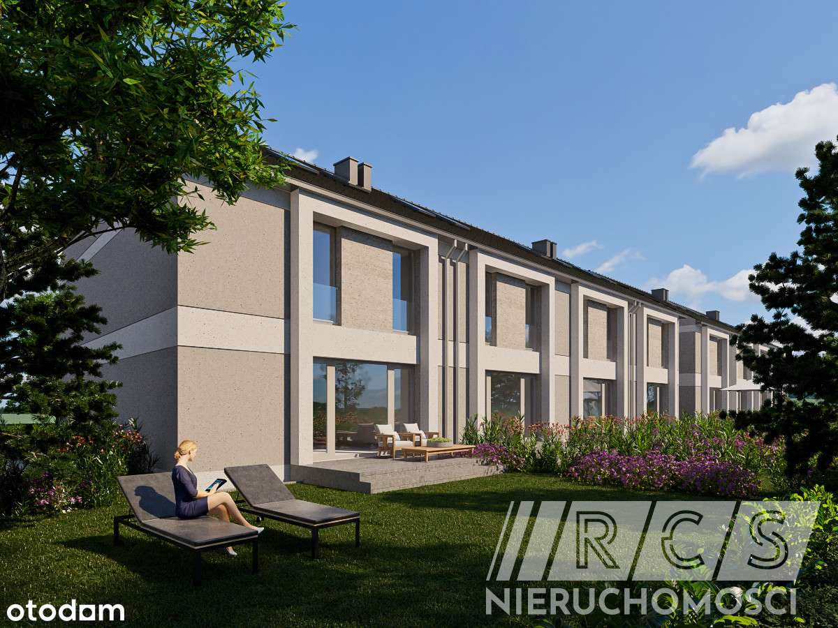 Duży, skrajny szereg z garażem w Karwianach - Pełny obrazek: 4/11