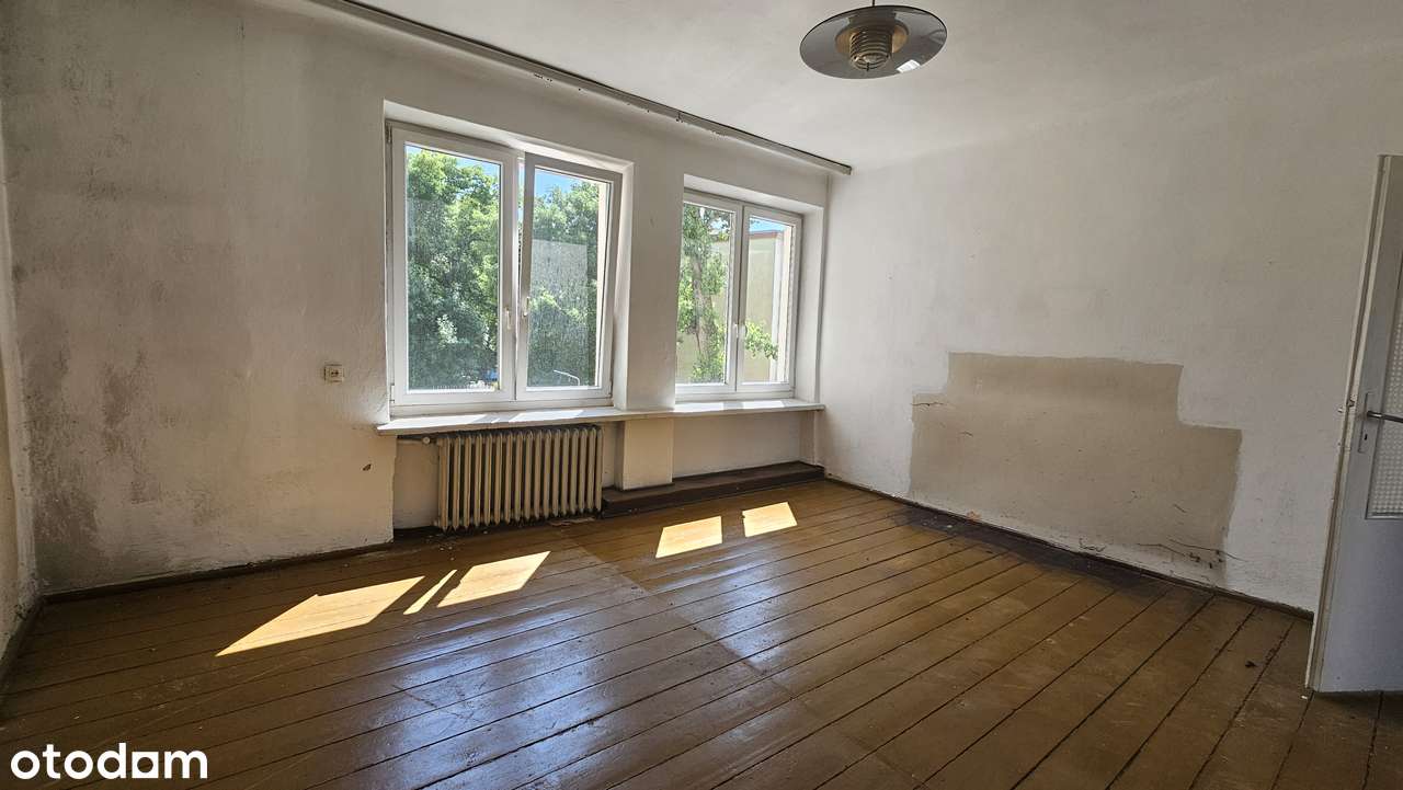 2 pok. 46,5m2 wysokie 2,70m blok z cegły ogrodzony/ Marynarska-8