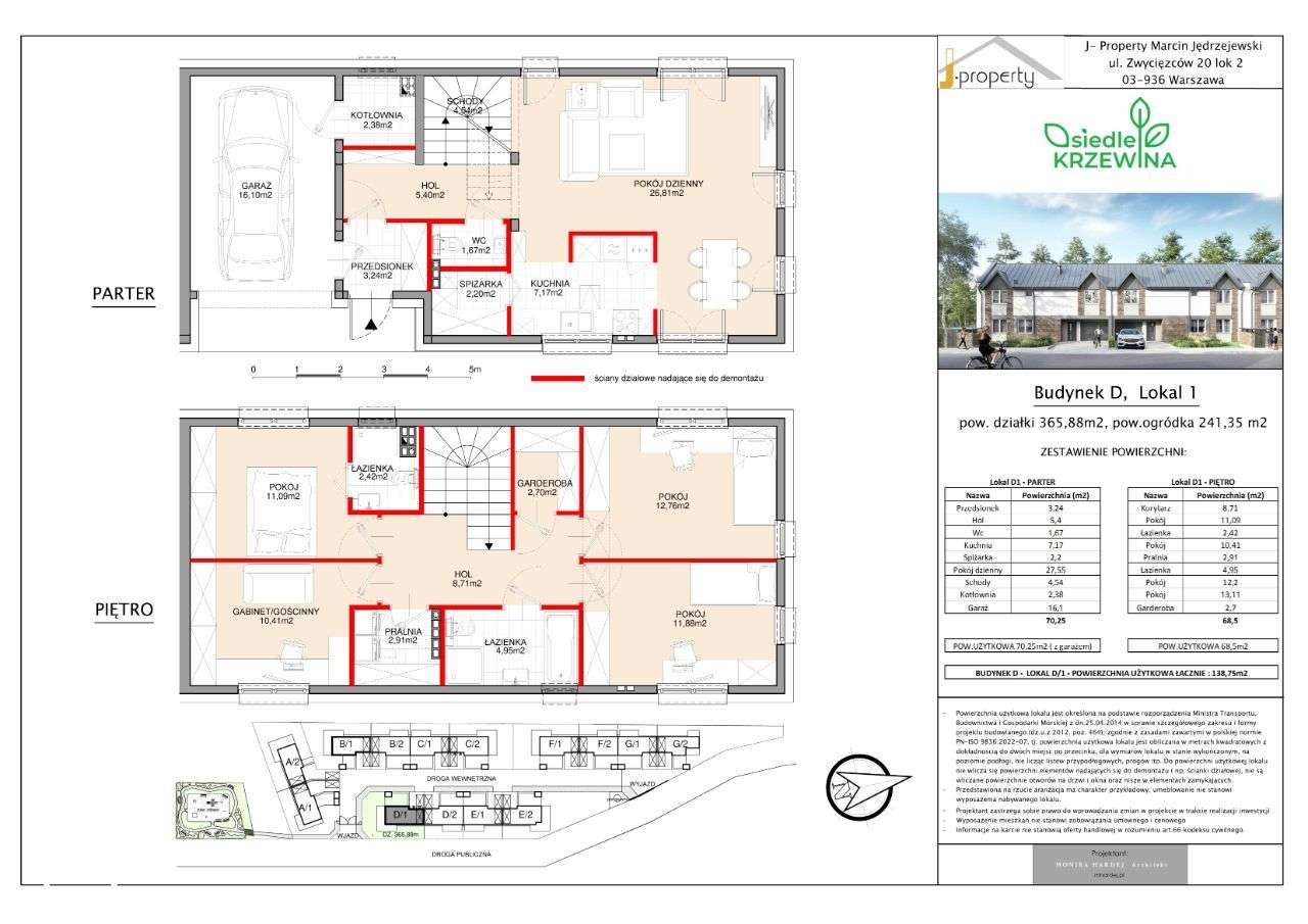 Bliźniak, 140 m2, blisko pkp Halinów - Pełny obrazek: 2/14