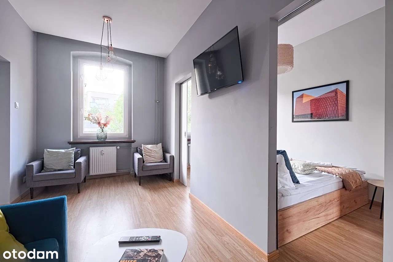 38m2 Lipowa 1 pokój podzielony na 2 - Pełny obrazek: 4/9