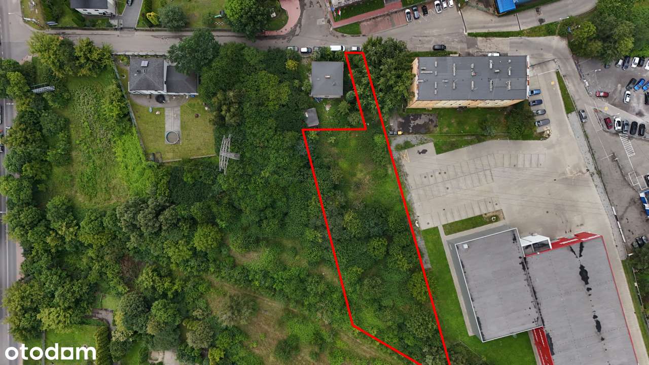 Sprzedam działkę budowlaną, Mysłowice ul. Brzezińska - Pełny obrazek: 1/3